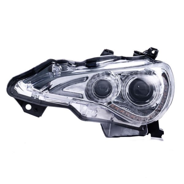 Projector Led Headlights Assembly Compatible with Toyota GT86 2012-2021, w/Led Turn Signal, Led DRL, Side Marker, Plug & Play, CREE LED Chips, Passenger and Driver Side