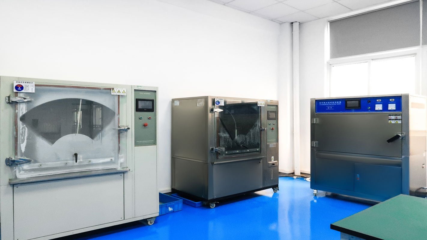 Automotive lighting environmental testing laboratory