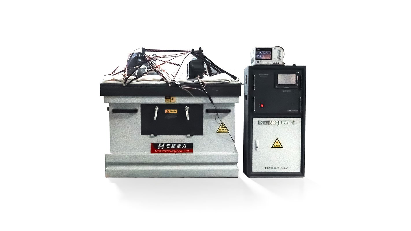 Truck lighting vibration testing for road simulation
