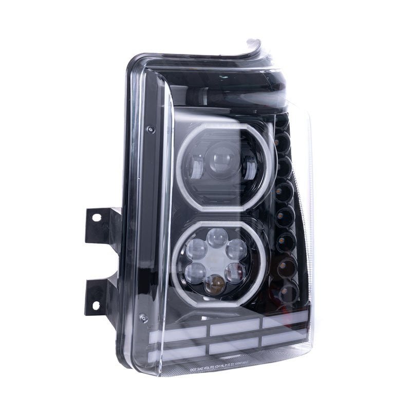 Ford F-250 / F-350 / F-450 LED Headlights SKU FDL11161 front view